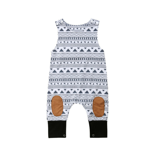 Newborn Baby Boys Girls Sleeveless Romper