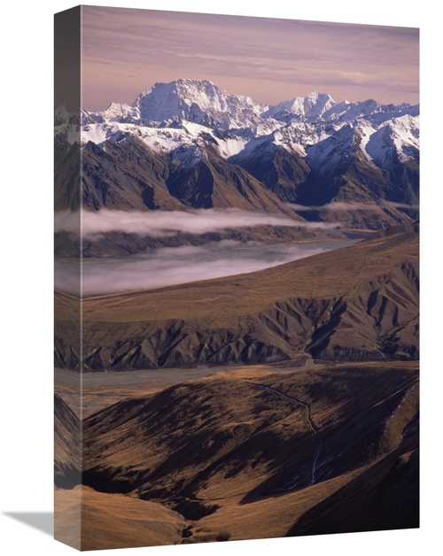 Global Gallery GCS-453540-1218-142 12 x 18 in. Mount Cook, Godley 