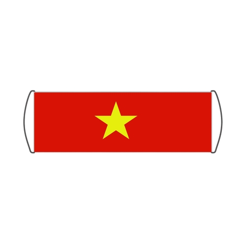 Bannière de défilement Drapeau du Viêt Nam