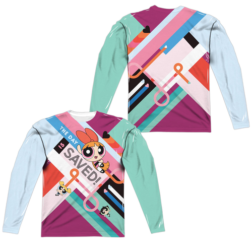 Trevco CN640FB-ALPP-4 Powerpuff Girls & the Day is Saved Front & Back 