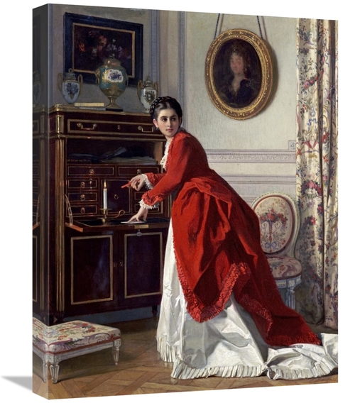 Global Gallery GCS-267680-22-142 22 in. The Letter Art Print - Charles