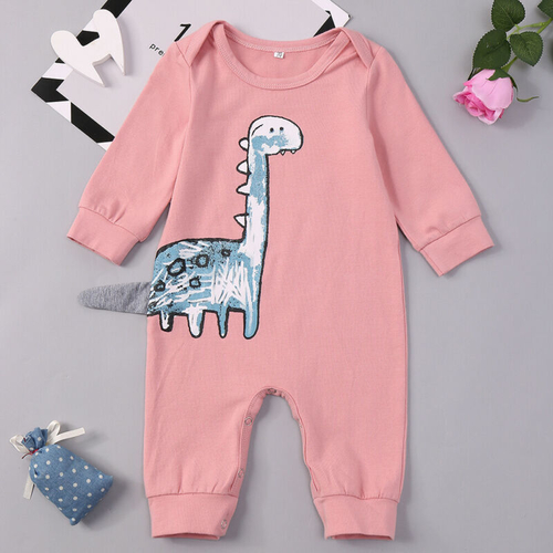 New Newborn Baby Boys Girls Romper Animal Printed