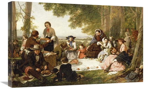 Global Gallery GCS-266957-30-142 30 in. A Picnic Art Print - Henry Nel