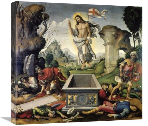 Global Gallery GCS-277618-22-142 22 in. Resurrection Art Print - Raffa