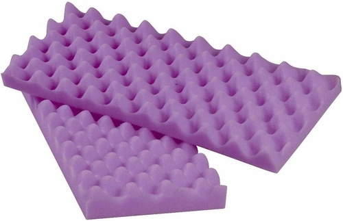 Foam Armboard Pads, Purple. Case of 12 Surgical Table Arm Pads.