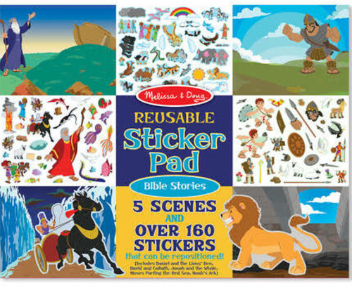 Melissa & Doug 187504 Reusable Sticker Pad, Bible Stories