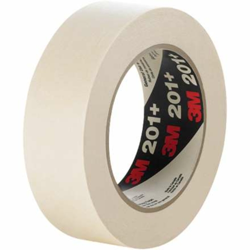 3M T93420112PK 0.75 in. x 60 yards 201 Plus Masking Tape, Tan - Pa