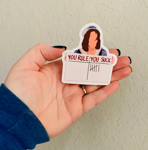 You Suck-Stranger Things Sticker/Magnet