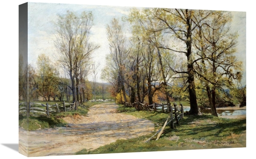 Global Gallery GCS-268172-22-142 22 in. The Country Lane Art Print - H