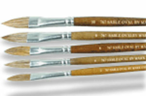 Gordon Brush 0767-02000 Sable Oval-2- Case Of 48