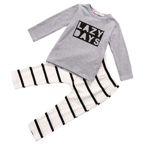 Hot Casual Newborn Baby Boys Kids Clothes