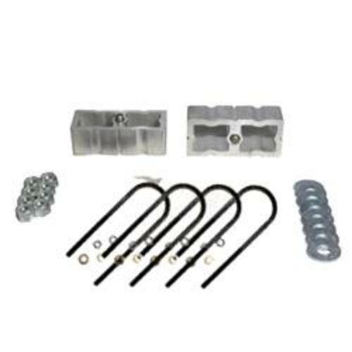 AirBagIt BLO-2 Universal Lowering Blocks With Round U-Bolts 2 In.