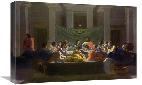 Global Gallery GCS-282691-22-142 22 in. The Last Supper Art Print - Ni