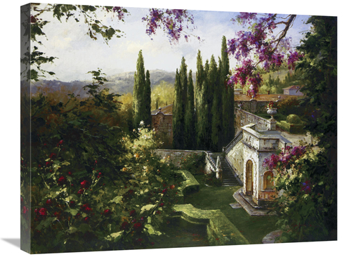 Global Gallery GCS-123288-2228-142 22 x 28 in. Mystic Garden II Art Pr