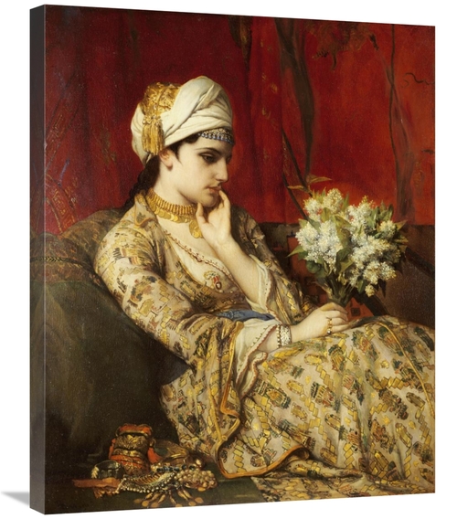 Global Gallery GCS-268390-30-142 30 in. The Odalisque Art Print - Jan 