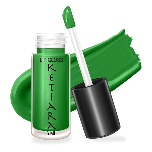 Forest Green Big Brush Wand Moisturizing and  Hydrating Non-sticky