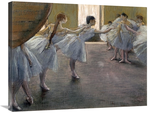 Global Gallery GCS-277315-30-142 30 in. Dancers at the Rehearsal Art P