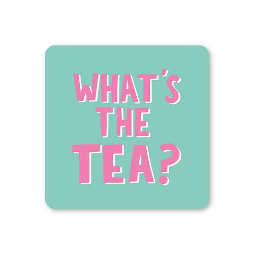 What's the Tea Coaster (Pack of 6)