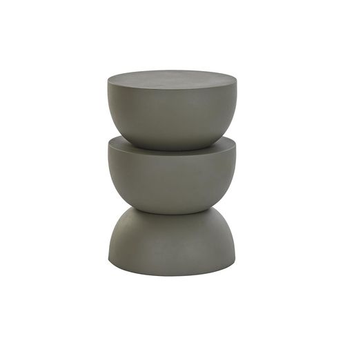 Side table DKD Home Decor 32 x 32 x 46 cm Aluminium Green