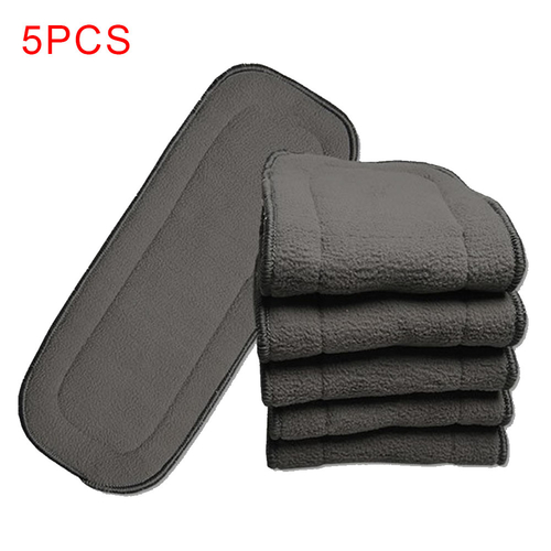 5Pcs Safe Newborn Diapers Cover Insert Changing