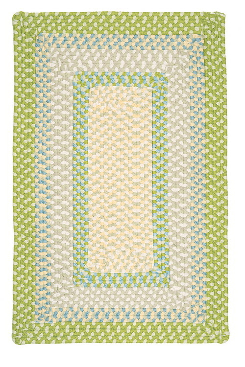 Colonial Mills Rug MG69R084X108R Montego - Lime Twist 7 ft. x 9 ft. Br