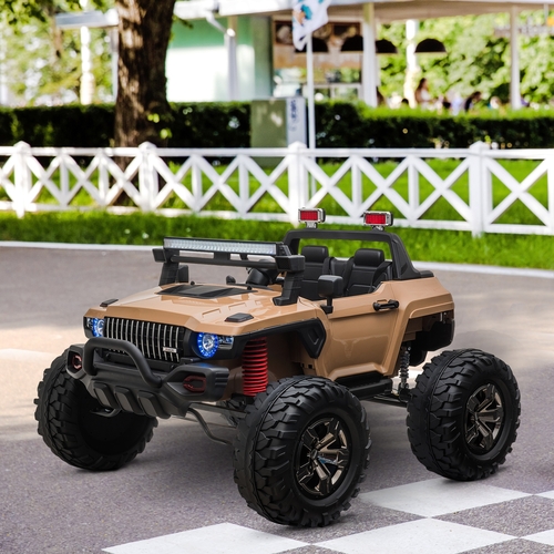 Aosom Ride On Car Off Road Truck SUV 12 V Electric Battery Powered