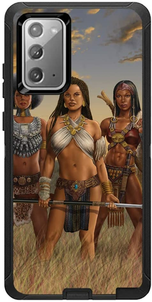 MightySkins OTDSAGNO20-African Queens Skin for Otterbox Defender & Sam