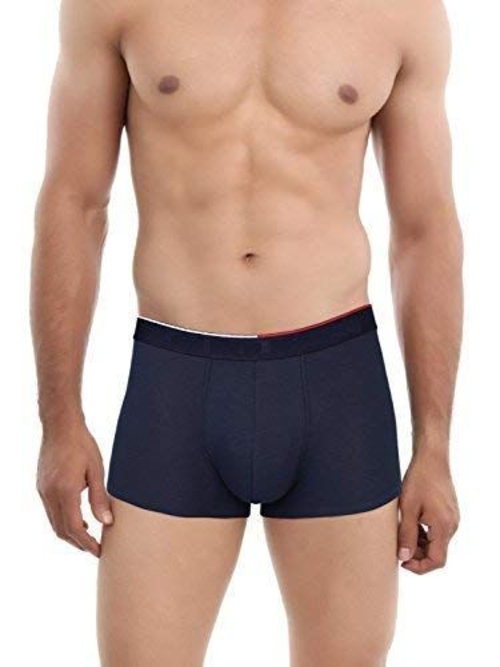 Men Stretchable solid trunks (Size-34inches) (Color-BLUE)