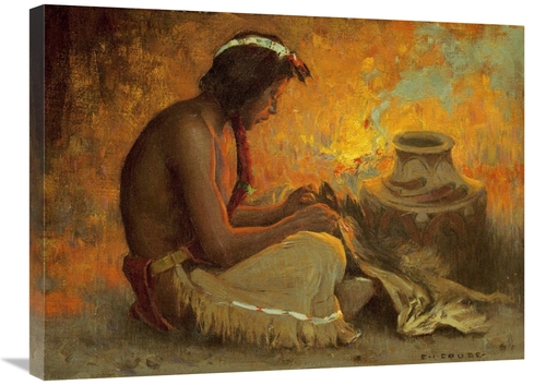 Global Gallery GCS-267884-30-142 30 in. The Badger Skin Art Print - Ea