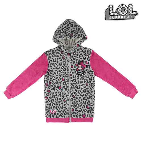 Hooded Sweatshirt for Girls LOL Surprise! 74834 Grey Pink