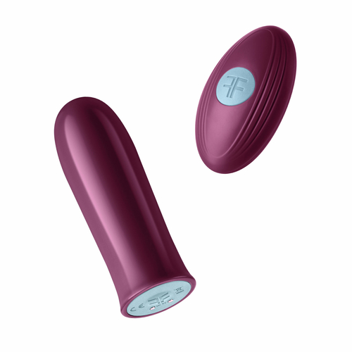 Versa Bullet With Remote - Dark Fucshia