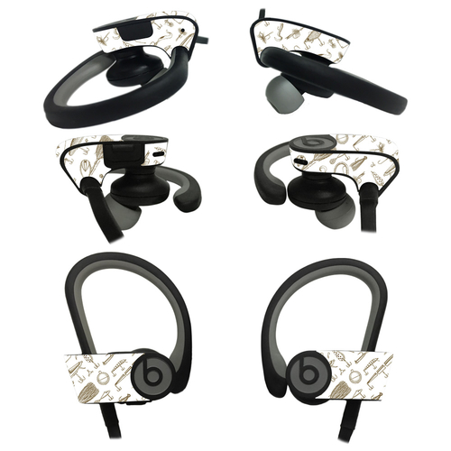 MightySkins BEPOB2-Retro Lures Skin for Beats Powerbeats2 Headphones -