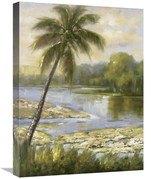 Global Gallery GCS-127698-1824-142 18 x 24 in. Island Tropics L Art Pr