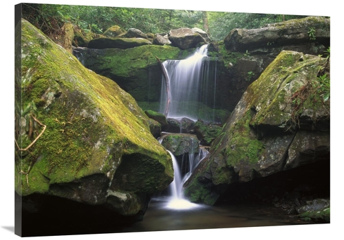 Global Gallery GCS-452031-3040-142 30 x 40 in. Cascade Near Grotto Fal