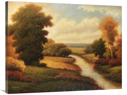 Global Gallery GCS-132451-3040-142 30 x 40 in. Rever De Tranquille Art
