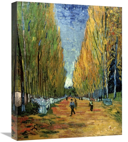 Global Gallery GCS-281265-22-142 22 in. Allee Des Alyscamps Art Print 