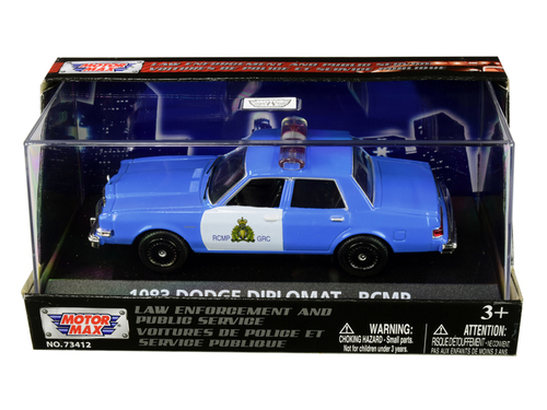 1983 Dodge Diplomat \Royal Canadian Mounted Police\" (RCMP) Light Blue