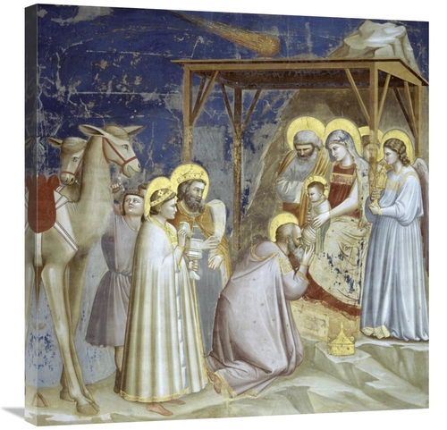 Global Gallery GCS-277695-30-142 30 in. Adoration of the Magi Art Prin
