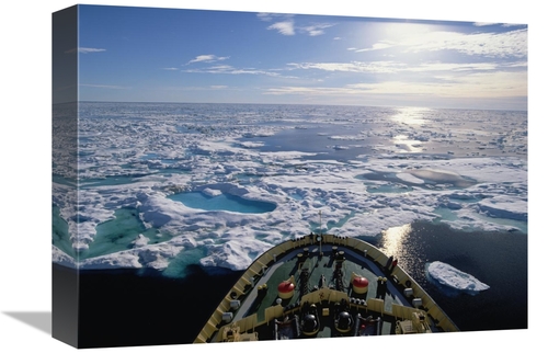 Global Gallery GCS-452515-1216-142 12 x 16 in. Icebreaker in the Arcti