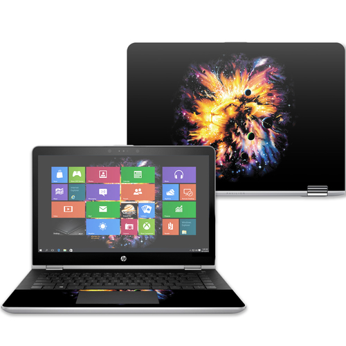 MightySkins HPPX360143-Leo Galaxy Skin Decal Wrap for 14 in. HP Pavili