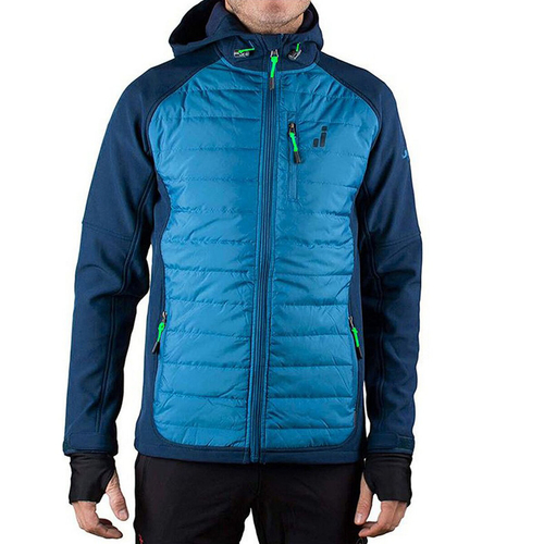 Anorak Joluvi Hybrid Men Sky blue