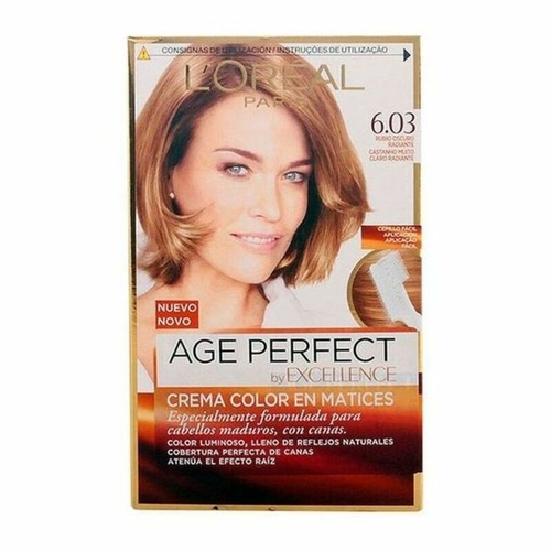 Permanent Anti-Ageing Dye Excellence Age Perfect L'Oreal Make Up