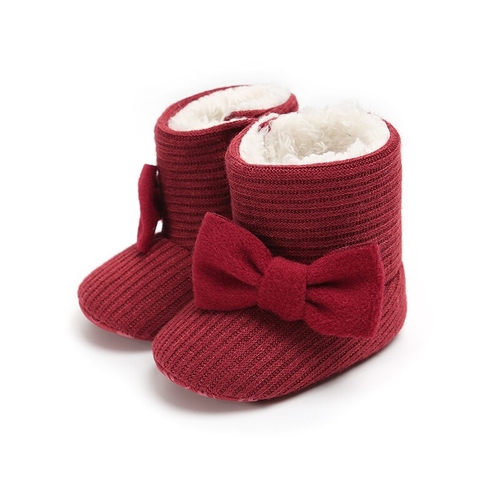 Supper Warm Baby Bow Boots Winter Baby Infant