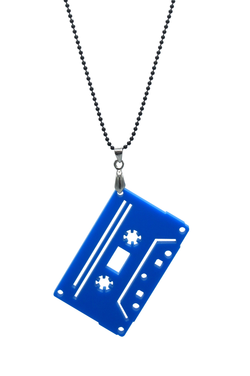 Cassette Tape Necklace