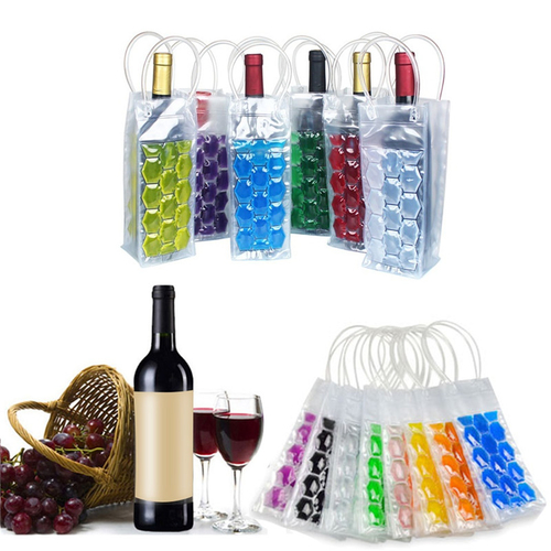 IVYSHION Wine Bottle Freezer Bag Beer Cooling