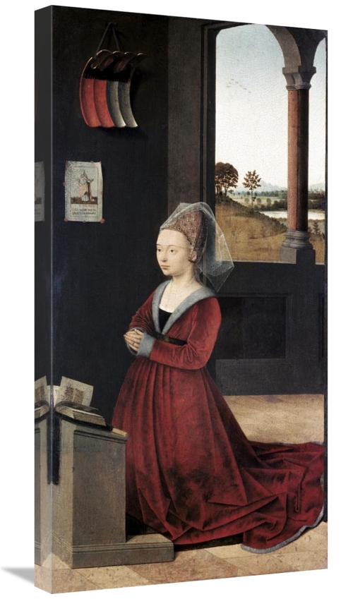 Global Gallery GCS-277103-30-142 30 in. Portrait of a Female Donor Art