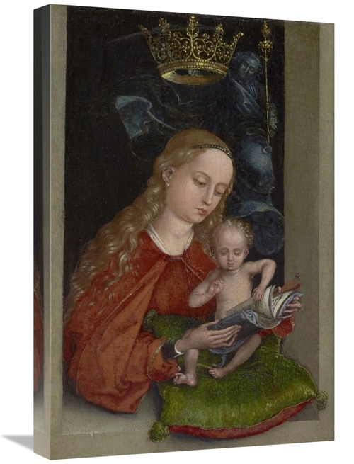 Global Gallery GCS-456094-1624-142 16 x 24 in. Madonna & Child in a Wi