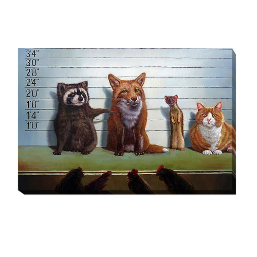 Artistic Home Gallery 2436J554IG Usual Suspects by Lucia Heffernan Pre