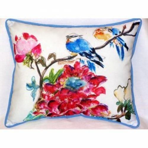 Betsy Drake ZP425 Camelia Indoor & Outdoor Throw Pillow- 20 x 24 in.
