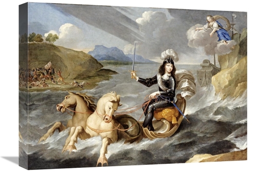 Global Gallery GCS-266944-22-142 22 in. An Allegory of King Louis XIV 